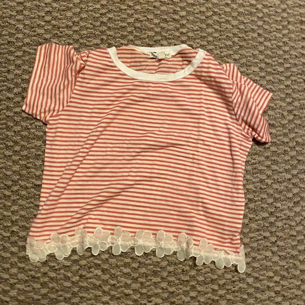 Pink crop top